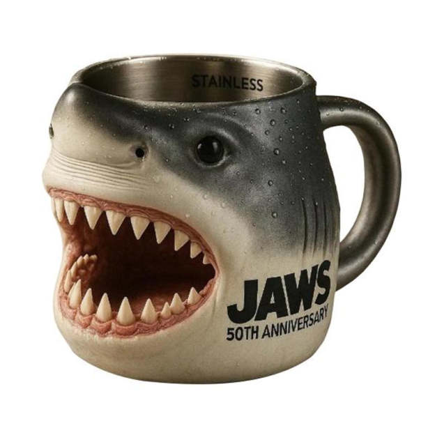 😊Jaws 50th Anniversary 3D mug