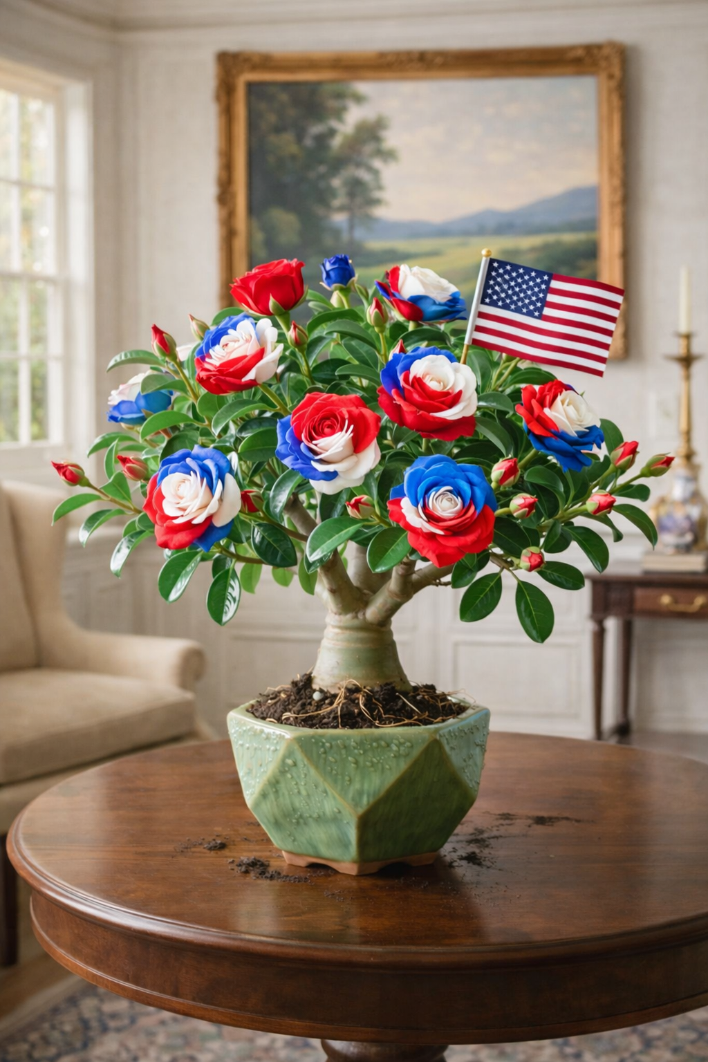 🇺🇸 Celebrate America’s 250th – Red, White & Blue Desert Rose (Adenium) Seedlings