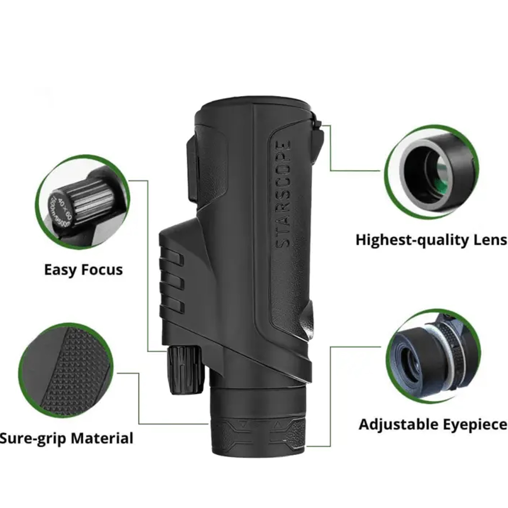 MILITARY-GRADE MAGNIFICATION WITH STARSCOPE MONOCULAR