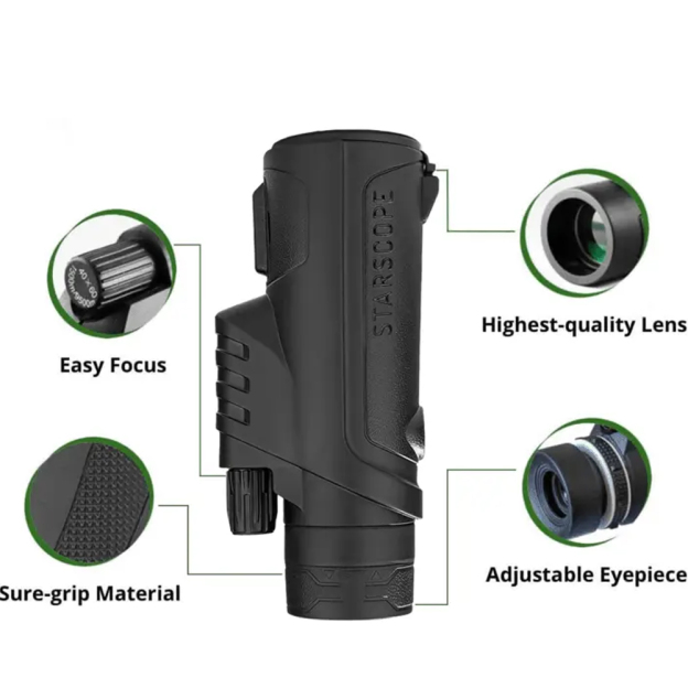MILITARY-GRADE MAGNIFICATION WITH STARSCOPE MONOCULAR
