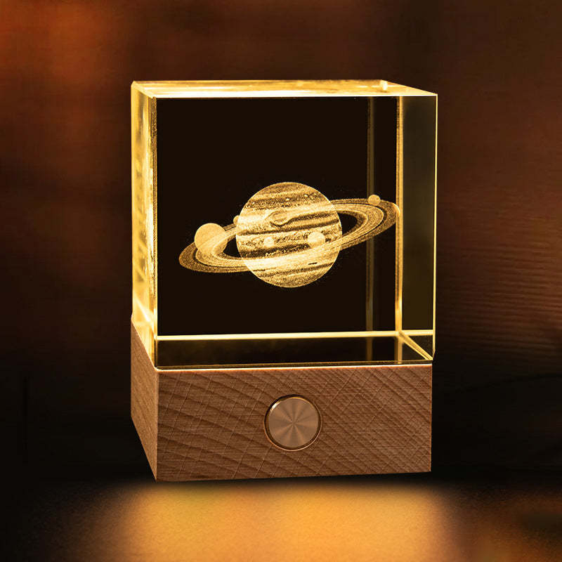 😊🎅🔥Last day of the sale! 3D Planet Crystal decorate🪐