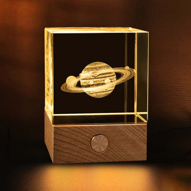 😊🎅🔥Last day of the sale! 3D Planet Crystal decorate🪐