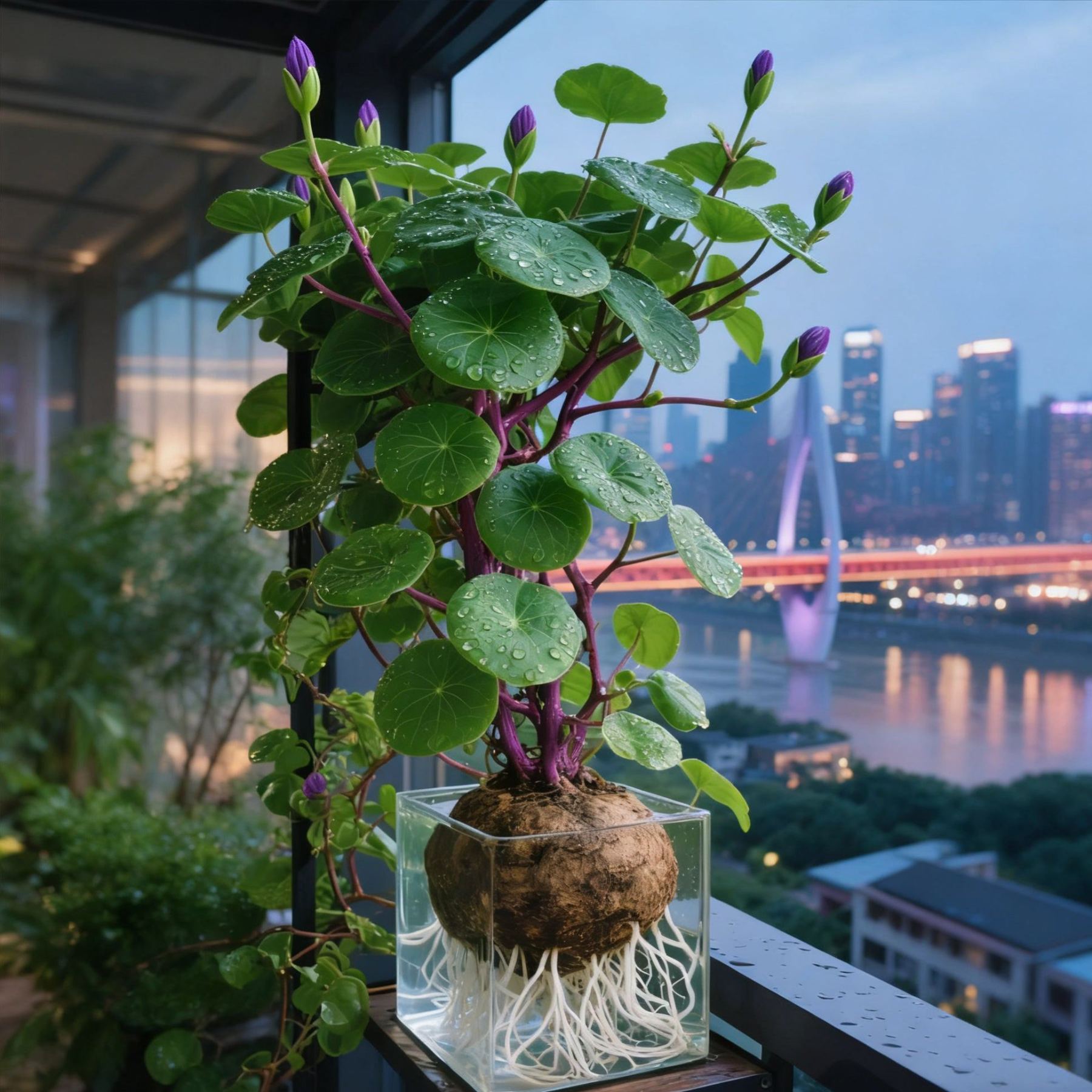 🎈🪴Red rattan Stephania Erecta: The strongest houseplant for lazy people🌿