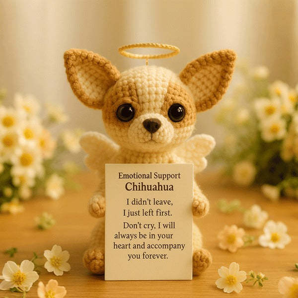 Dogs Memorial Emotional Support Crochet