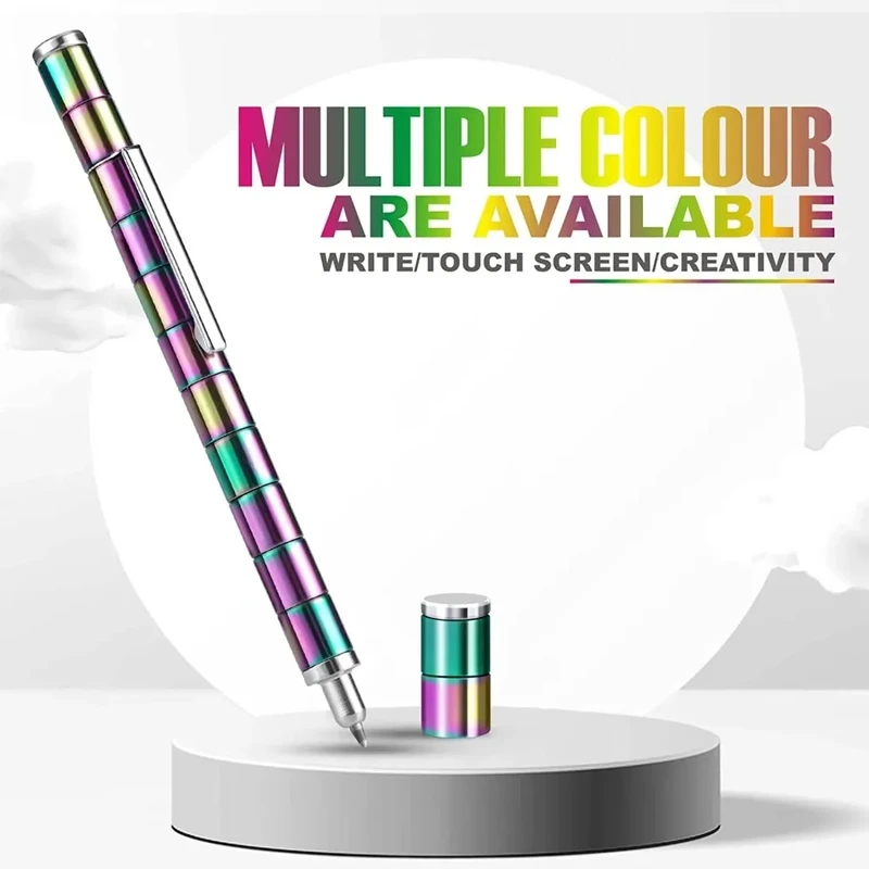😊Magnetic Fidget Pen with LED Fidget Toys Pens