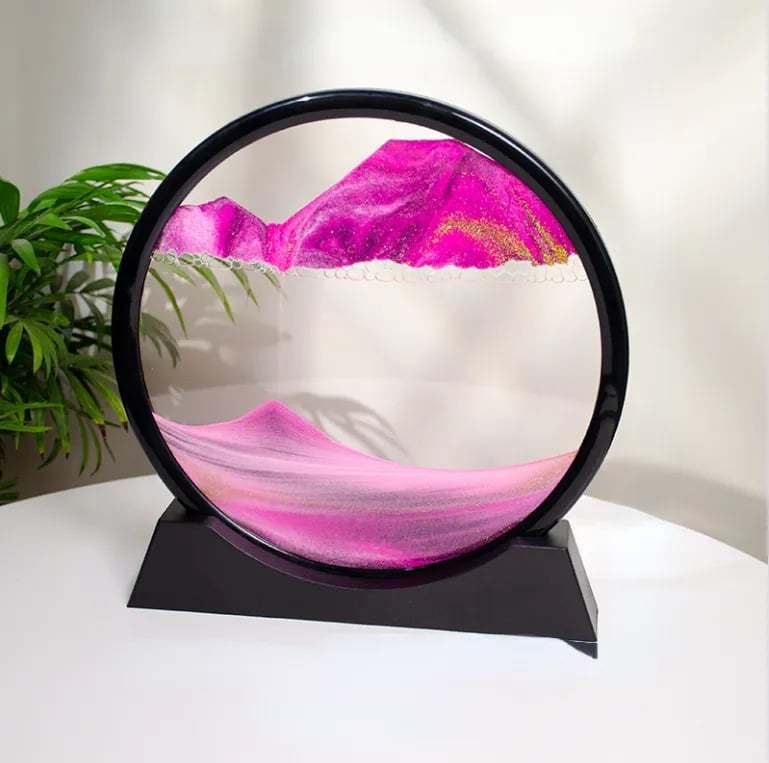 Flowing Sand Painting