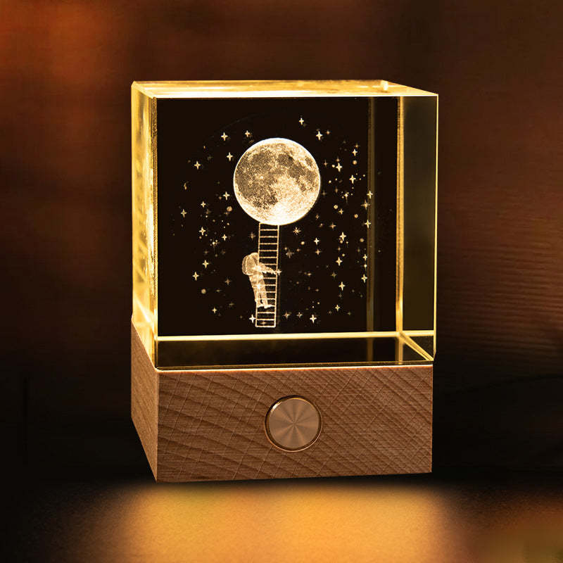 😊🎅🔥Last day of the sale! 3D Planet Crystal decorate🪐