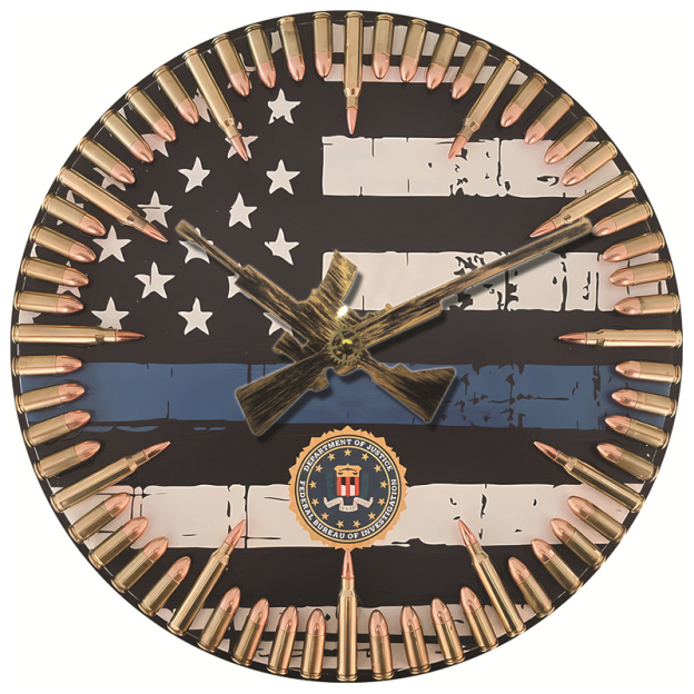 Hot Sale 60% OFF🔥Handmade Patriotic American Flag Clock🎁