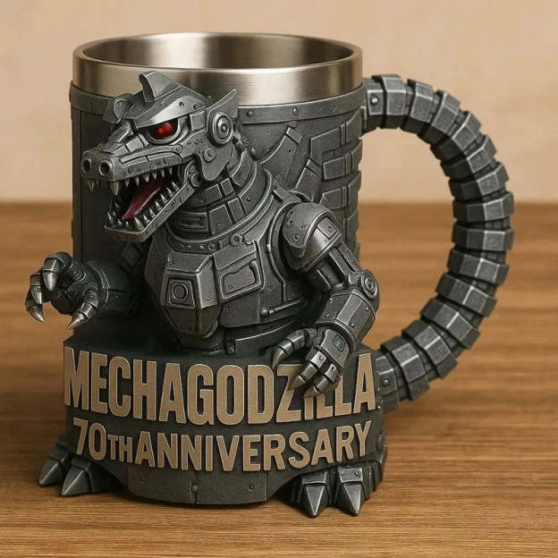 😊New Godzilla 70th Anniversary 3D Mug Beer Mug or Coffee Mug Best Gifts