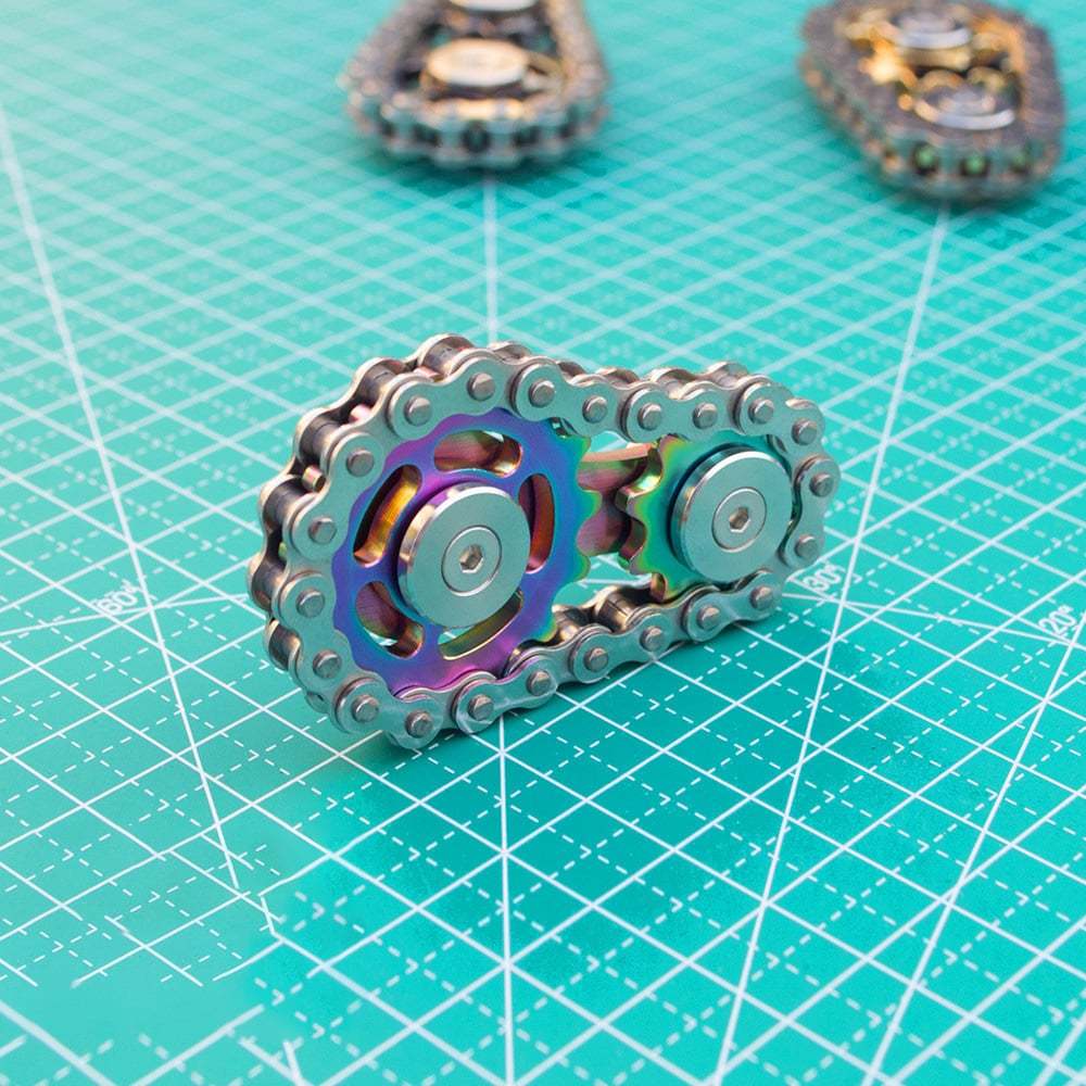 🔥LAST DAY 49% OFF - Sprockets Bicycle Chain Fidget Spinner Toys