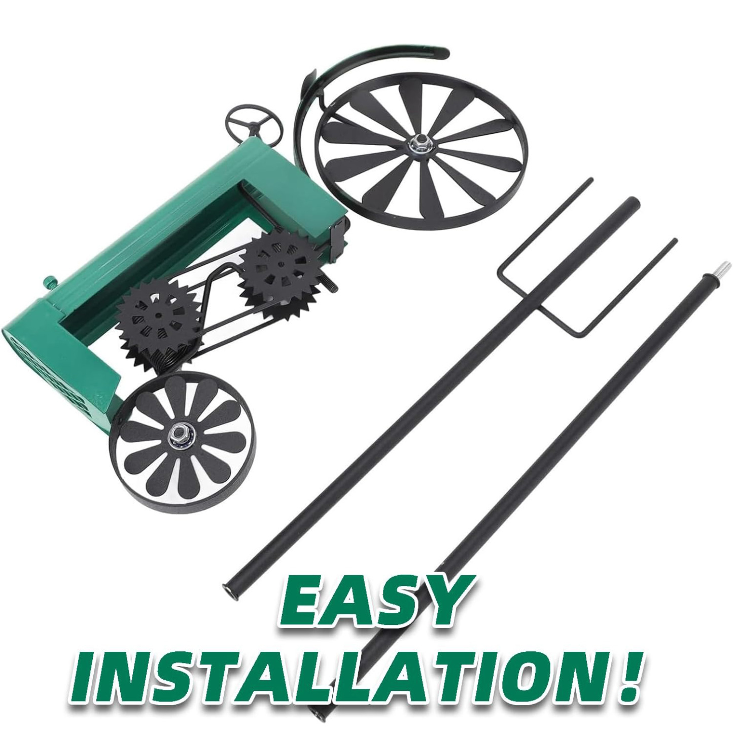 Classic Tractor Garden Wind Spinner