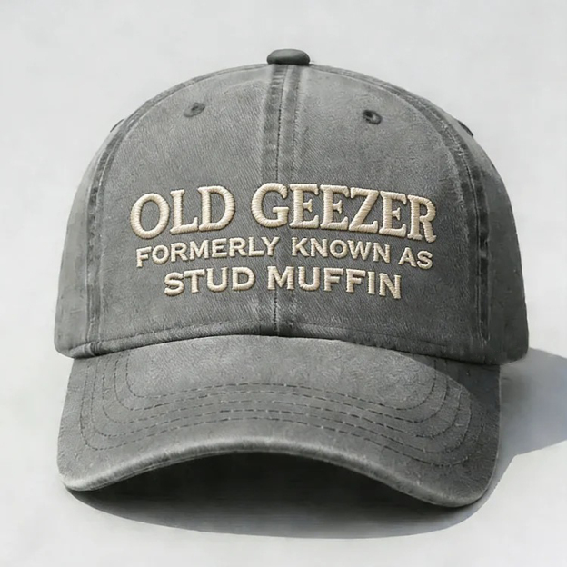 Old Geezer Formerly Known As Stud Muffin Embroidery Cap
