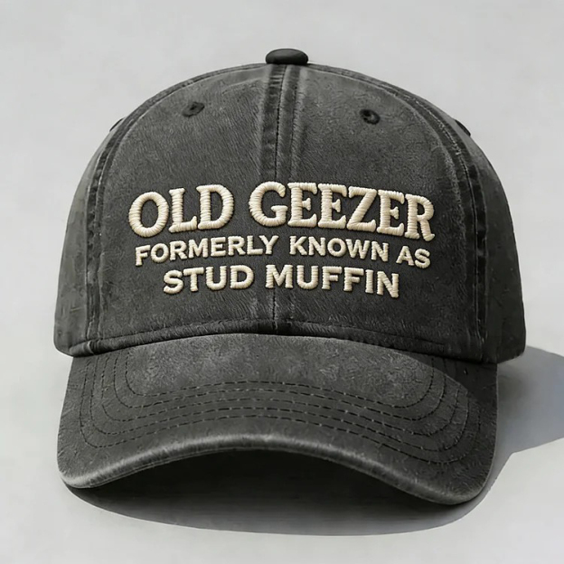 Old Geezer Formerly Known As Stud Muffin Embroidery Cap