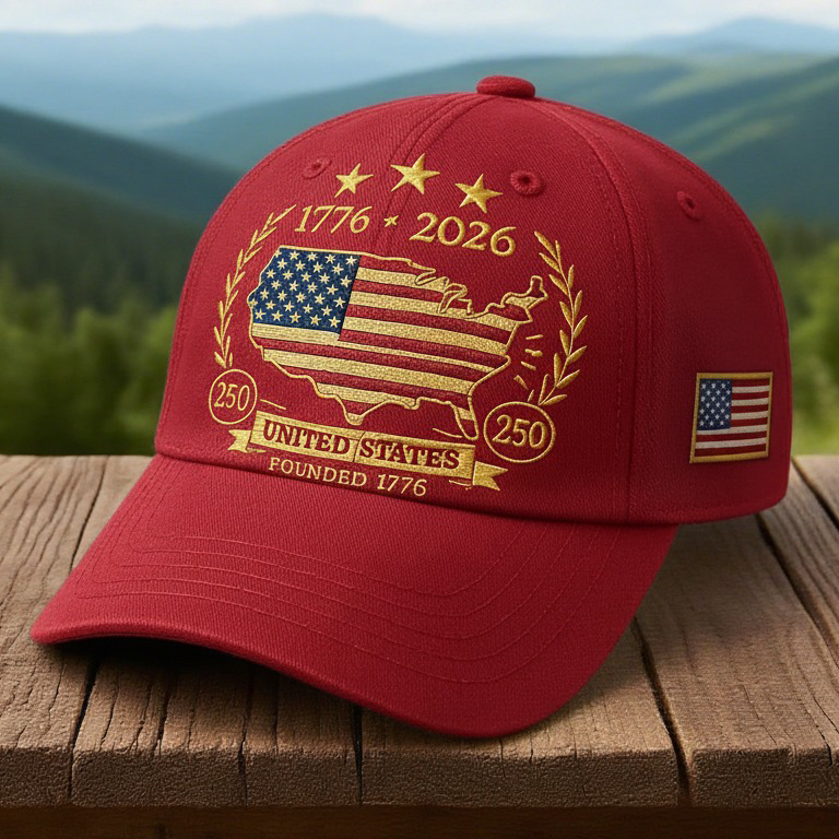 🎇The 250-Year Celebration Cap — History Woven into Every Stitch