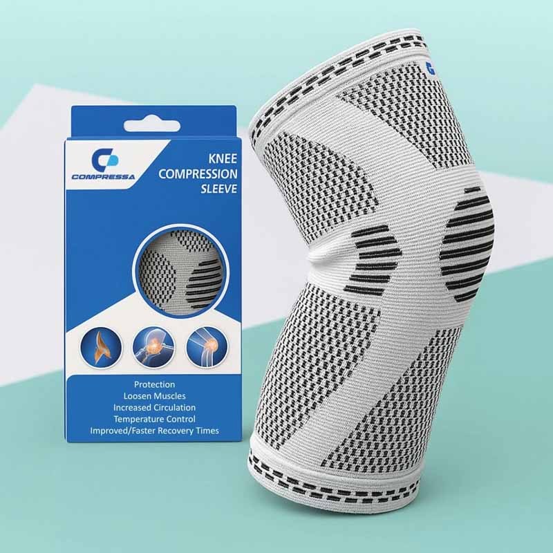 Skip the Surgery: This Compression Sleeve Supports and Rebuilds Knee Health Naturally
