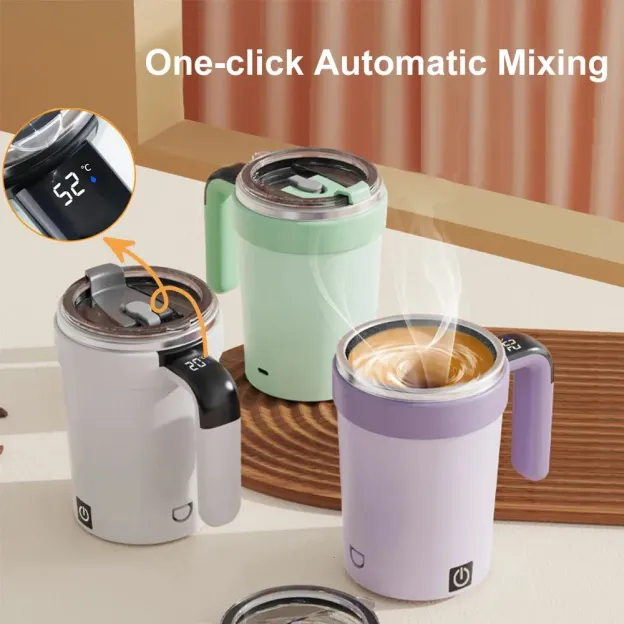 🥤🍹"10w+ units sold"The Mug That Mixes Your Drink FOR YOU — Like Magic