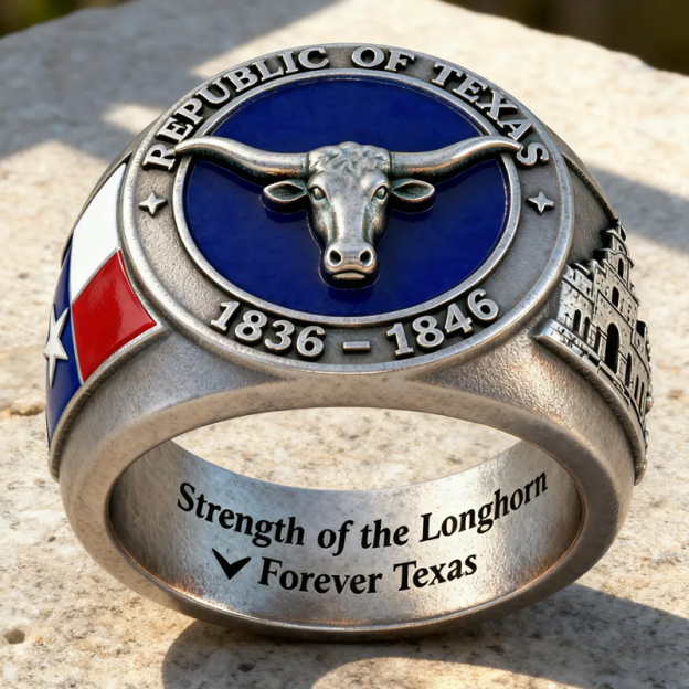 Republic of Texas Heritage Ring