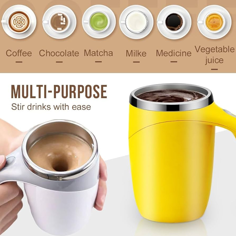 50%Off - Say Goodbye To Clumps & Cold Sips! The Mug That Mixes Your Drink For You