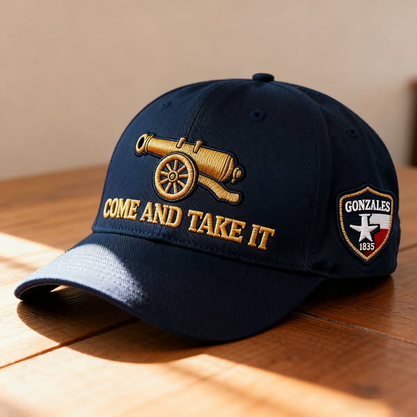 Republic of Texas Embroidered Hat – 1836–1845 Lone Star State Heritage Cap