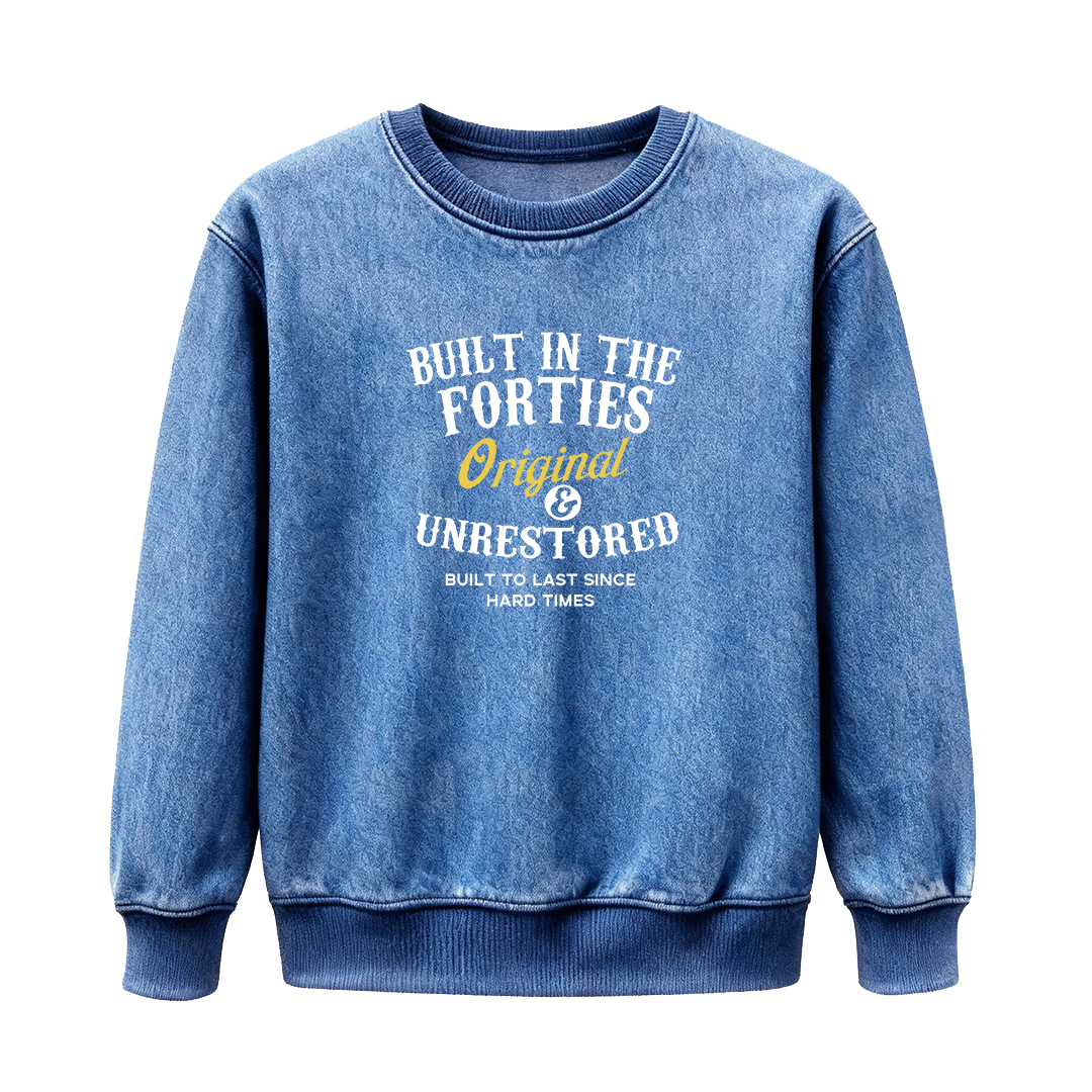 Unisex Sweatshirts · Forties / Fifties / Sixties / Seventies / Eighties - Original & Unrestored — Designed for Those Who Carry Their Era