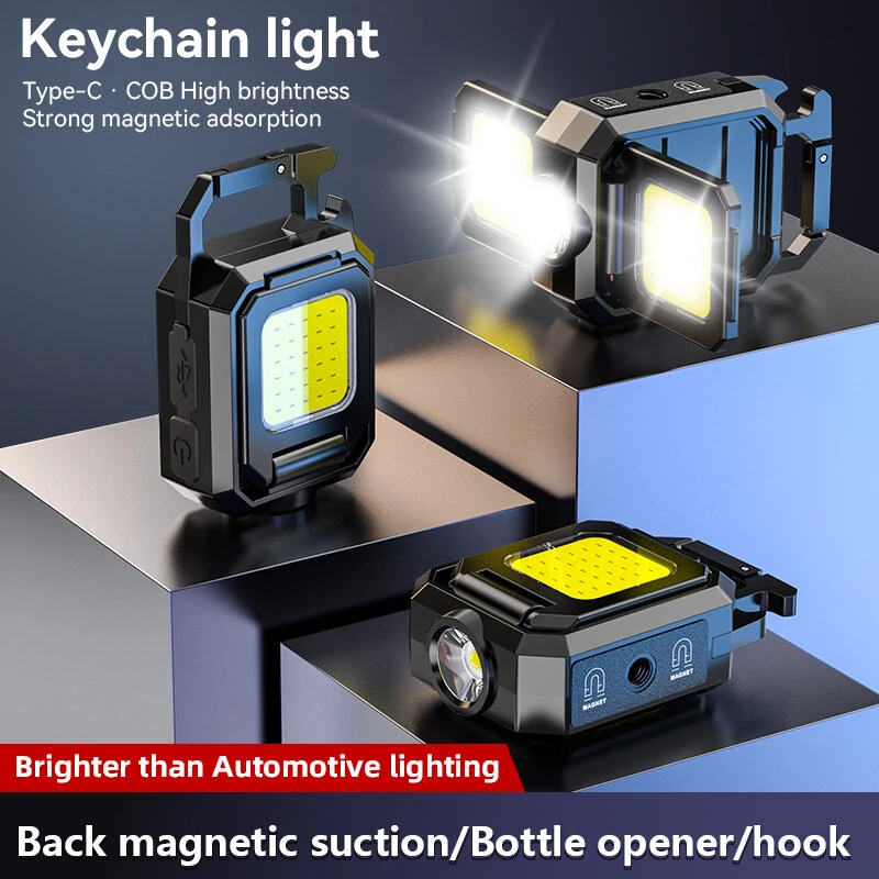 Multifunctional Keychain Light