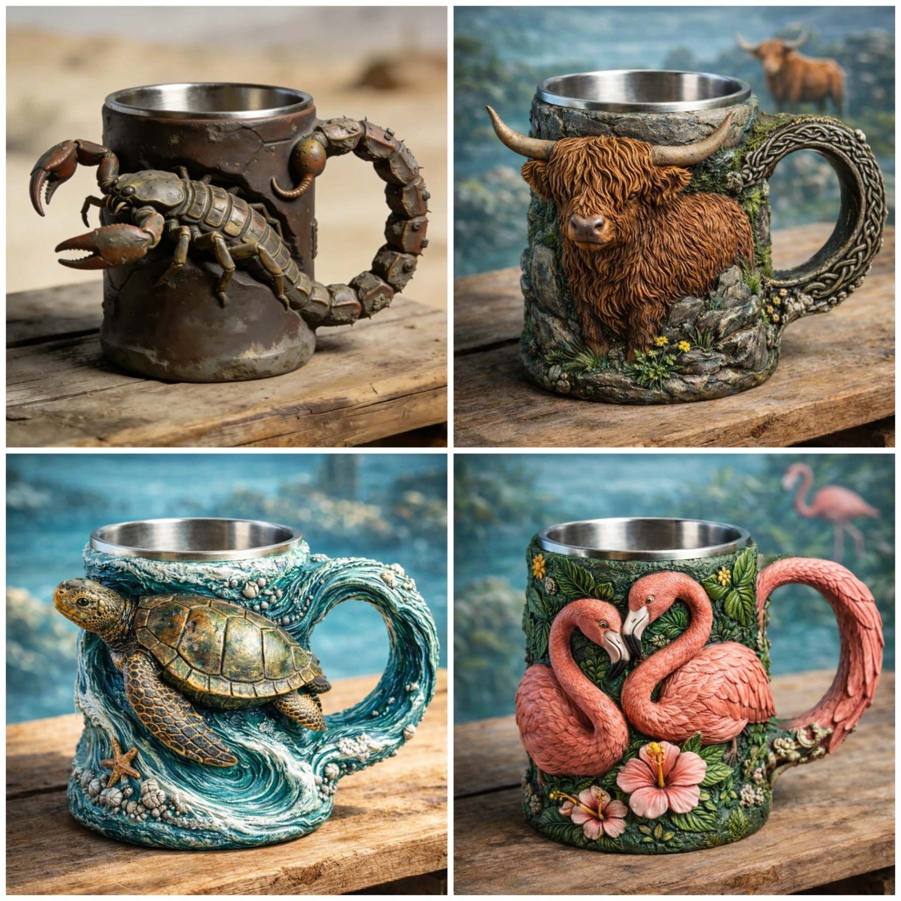 🦂Handmade Monster Radscorpion Limited Edition Mug