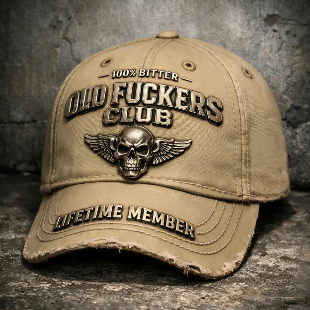 🎉New Year Flash Sale 60% OFF❤️Old Fuckers Club Lifetime Member Cap