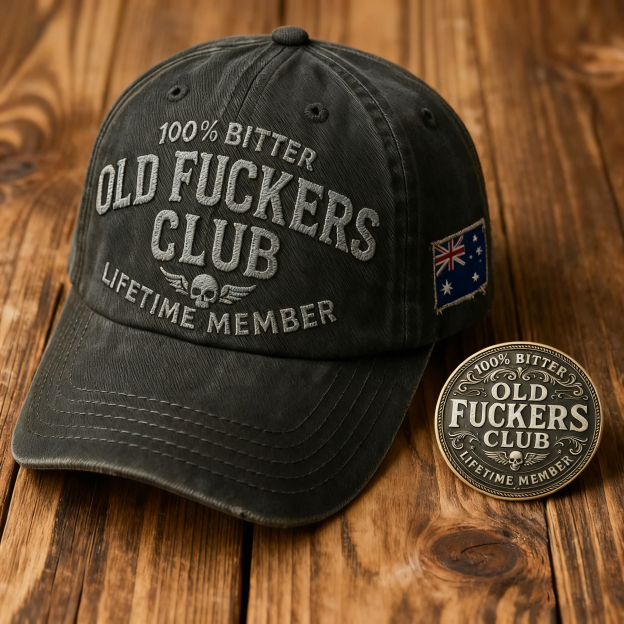  🧢Old Fuckers Club-Vintage Baseball Cap🎁Free Gifts