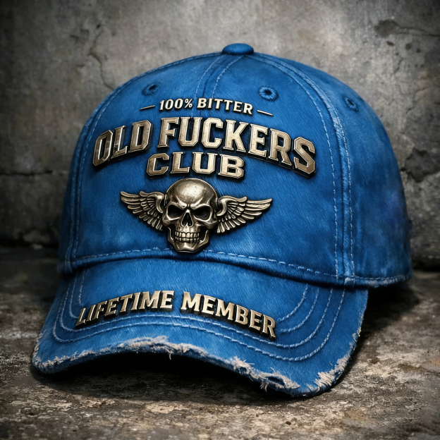 🎉New Year Flash Sale 60% OFF❤️Old Fuckers Club Lifetime Member Cap