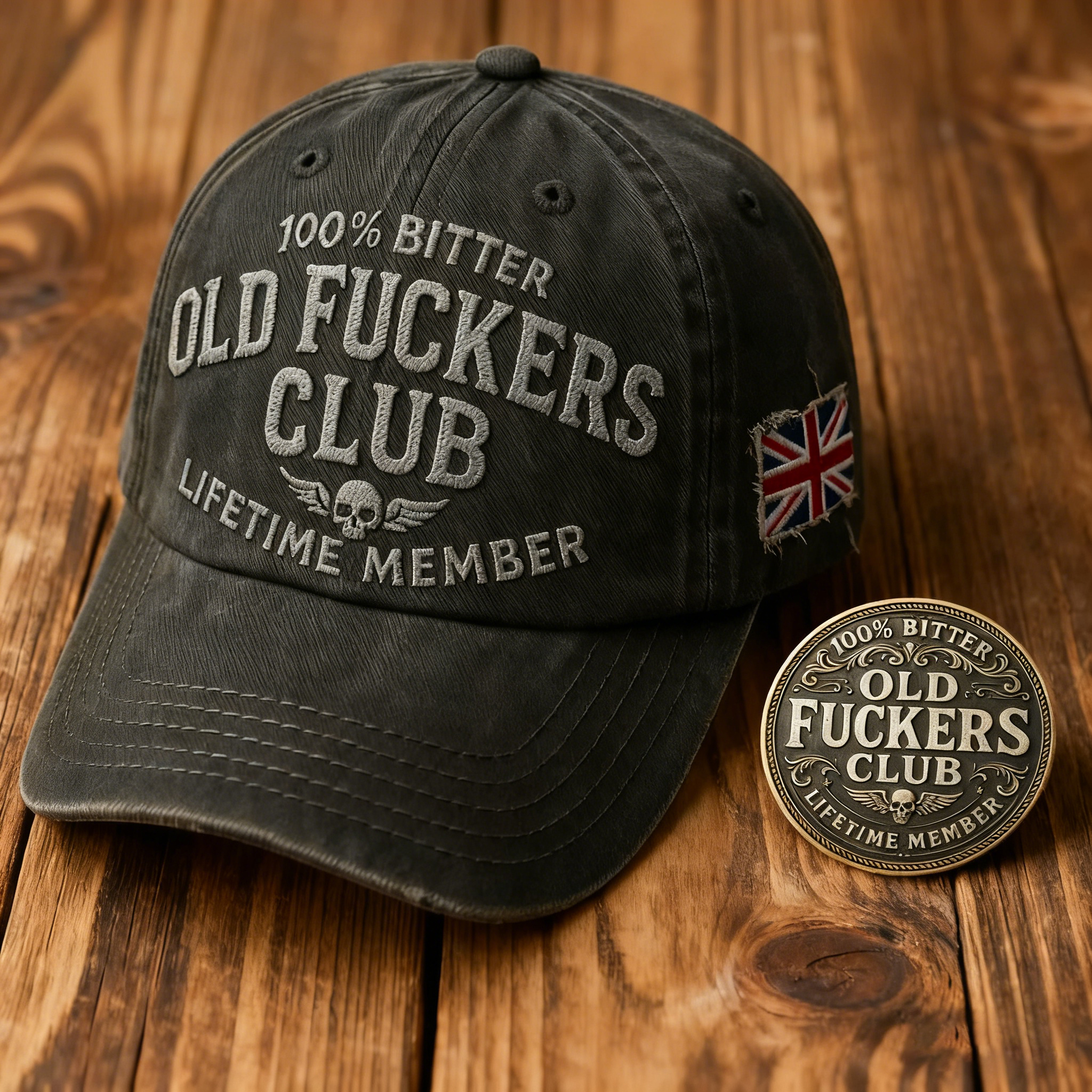  🧢Old Fuckers Club-Vintage Baseball Cap🎁Free Gifts