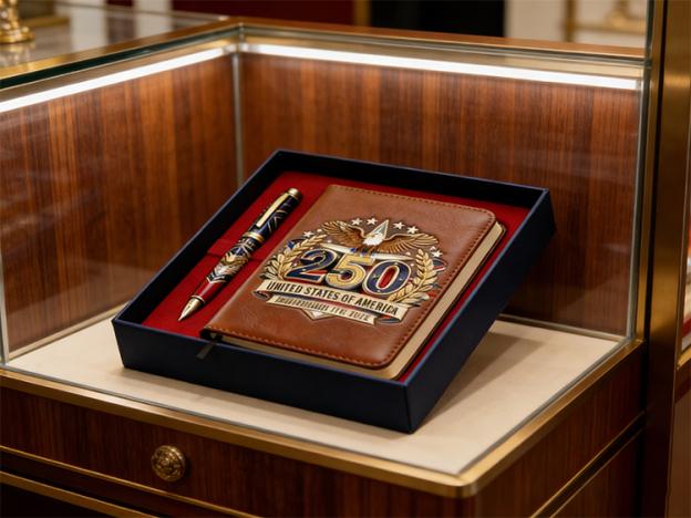 250th U.S. Anniversary Pen & Notebook Set