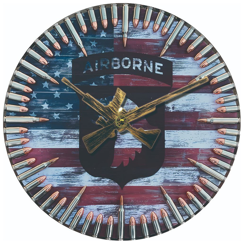 Hot Sale 60% OFF🔥Handmade Patriotic American Flag Clock🎁