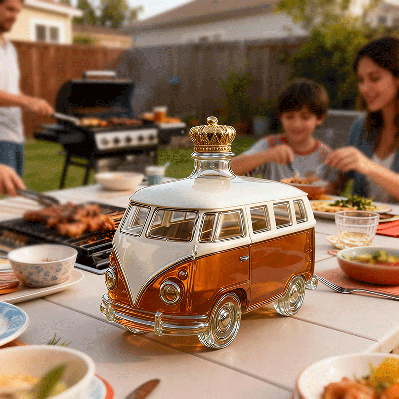 Free Shipping - Route 66 Memories, Poured Into Glass — The Decanter That Honors America’s Open-Road Soul