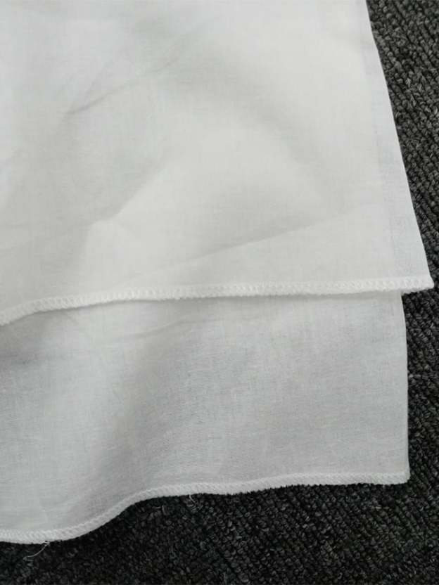 Polyester Cotton Double-Layer Color-Block Slit Short-Sleeved Round Neck Dress