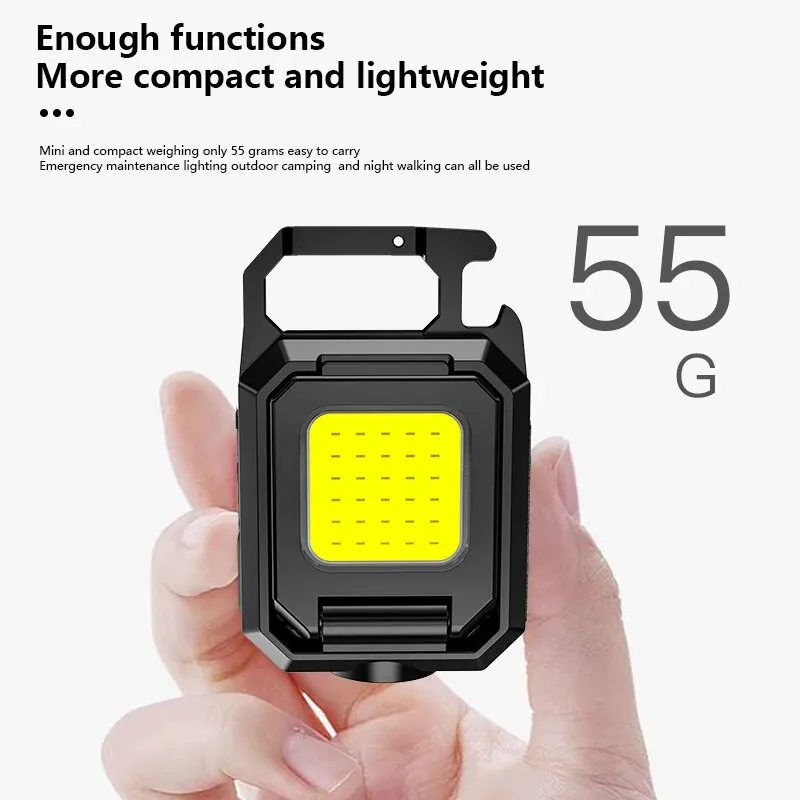 Multifunctional Keychain Light