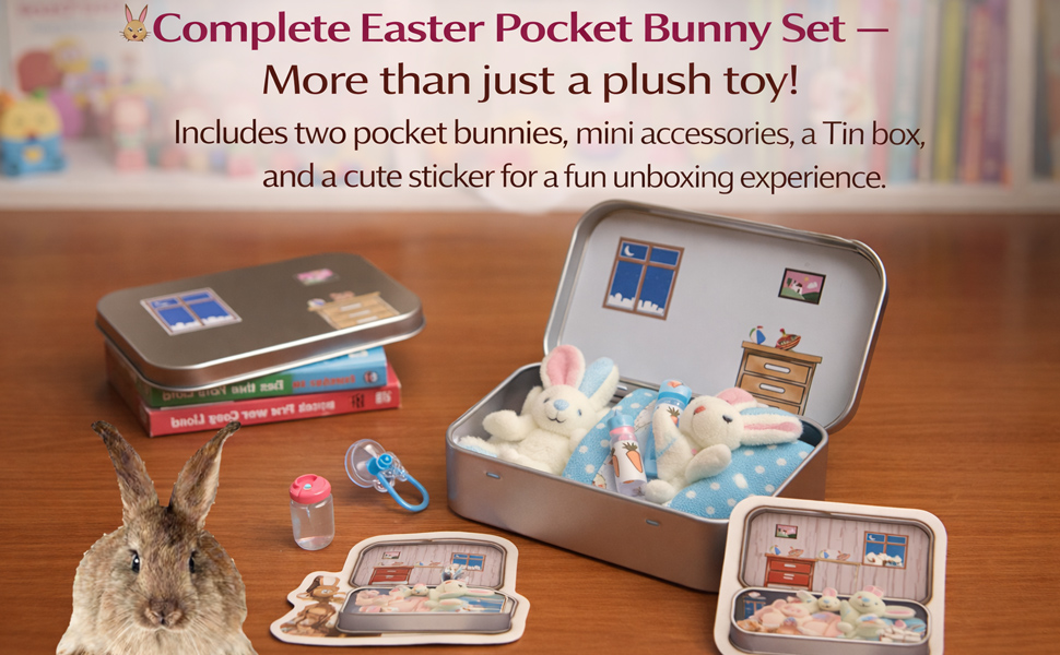 Pocket Bunny Easter Hugs