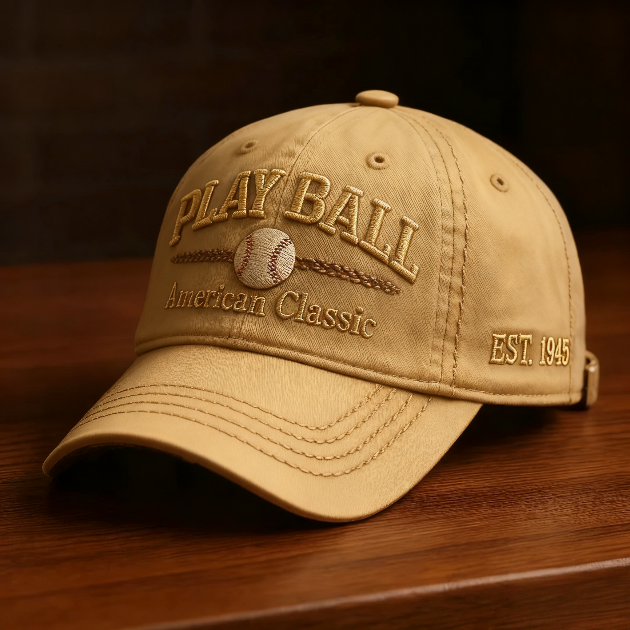 ⚾🧢Play Ball – American Classic Cotton Baseball Cap