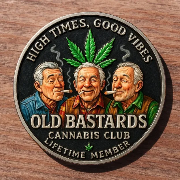 🏆Flash Sale 60% OFF - 🌿Old Bastards Cannabis Club Cap Set😎