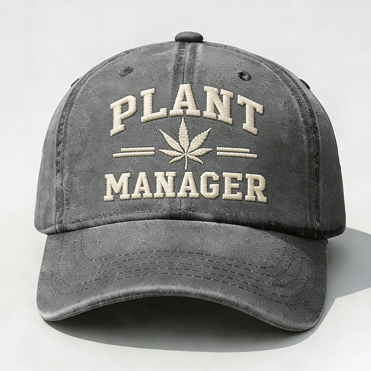 Plant Manager Embroidery Cap