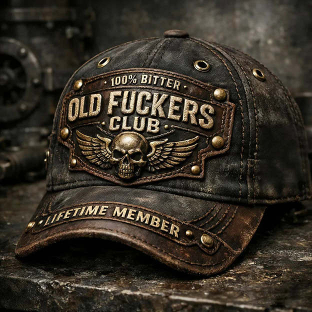 🎄New Year 50% OFF❤️Old Fuckers Club-Vintage Baseball Cap🎁