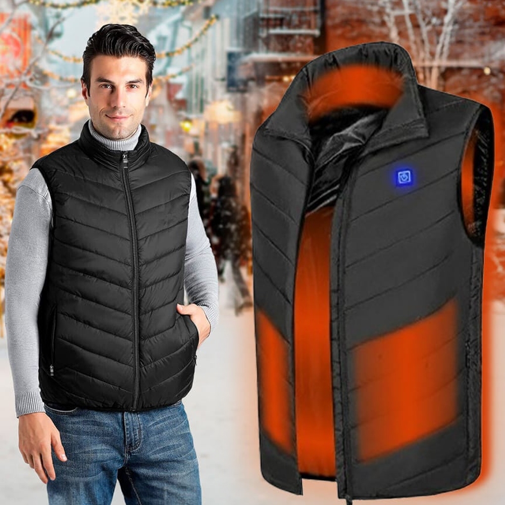 [UNISEX PERFECTFOR ALL]Stay Toasty This Season with Your Solana Gear Heated Vest