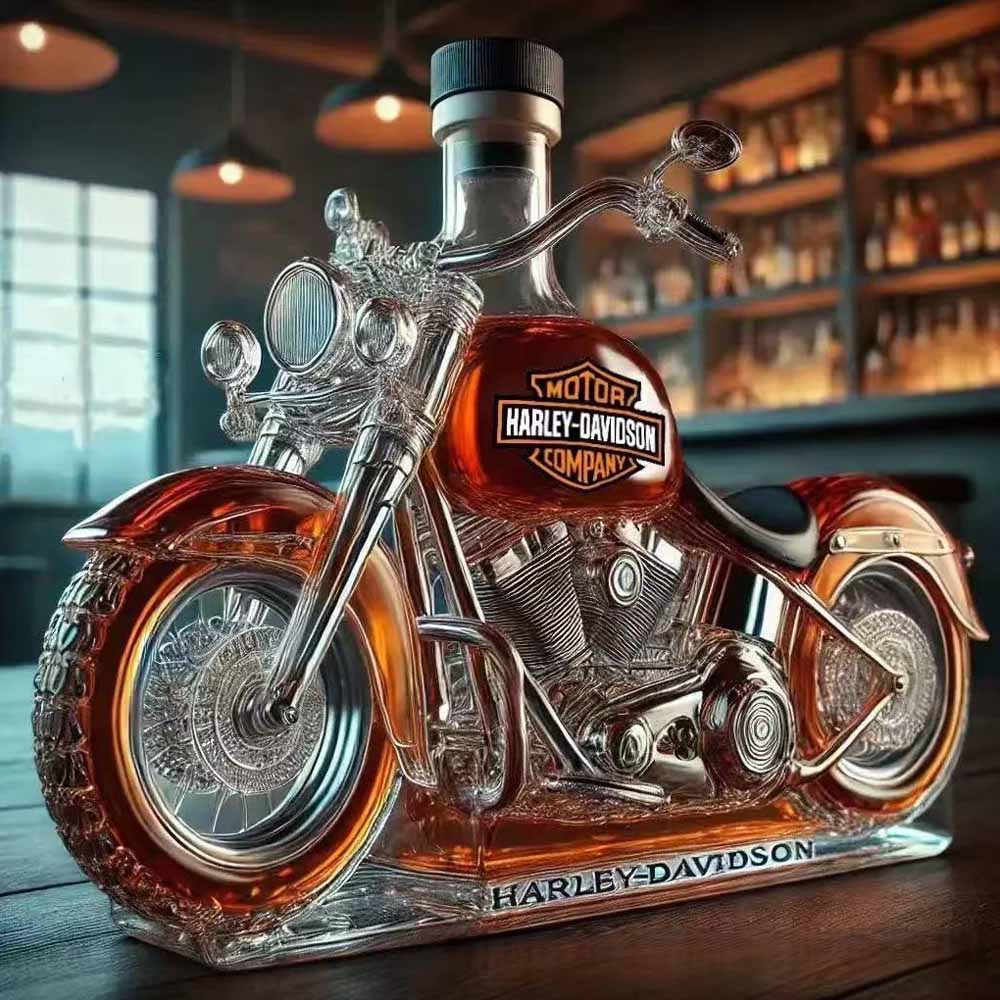 Pesmory V-Twin Reserve™ – The Whiskey Bottle That Roars with Rebellion