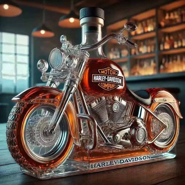 Pesmory V-Twin Reserve™ – The Whiskey Bottle That Roars with Rebellion