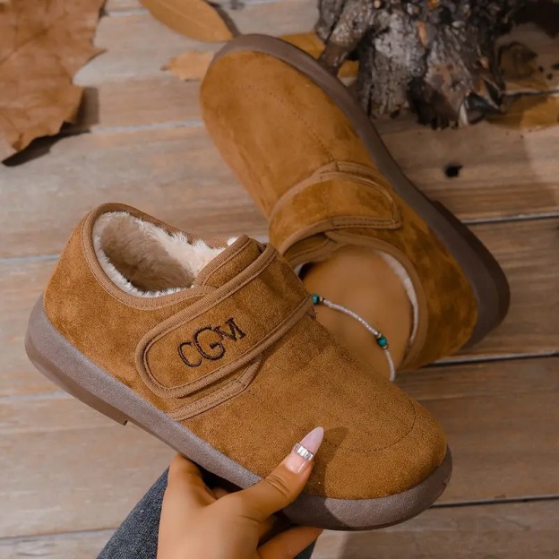 Women's Warm Velcro Boots