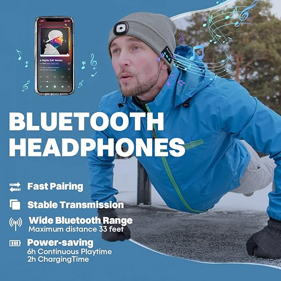🎄EARLY CHRISTMAS SALE 49% OFF - 🎅3-in-1 Function Bluetooth Beanie