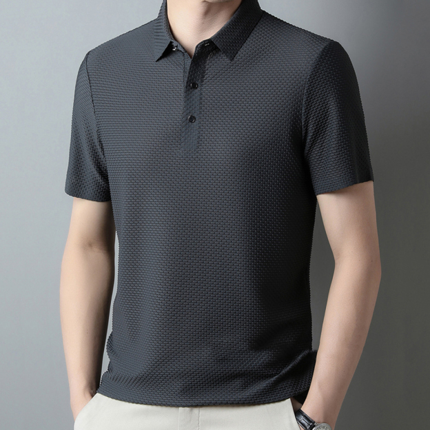 New men's POLO shirt short-sleeved T-shirt