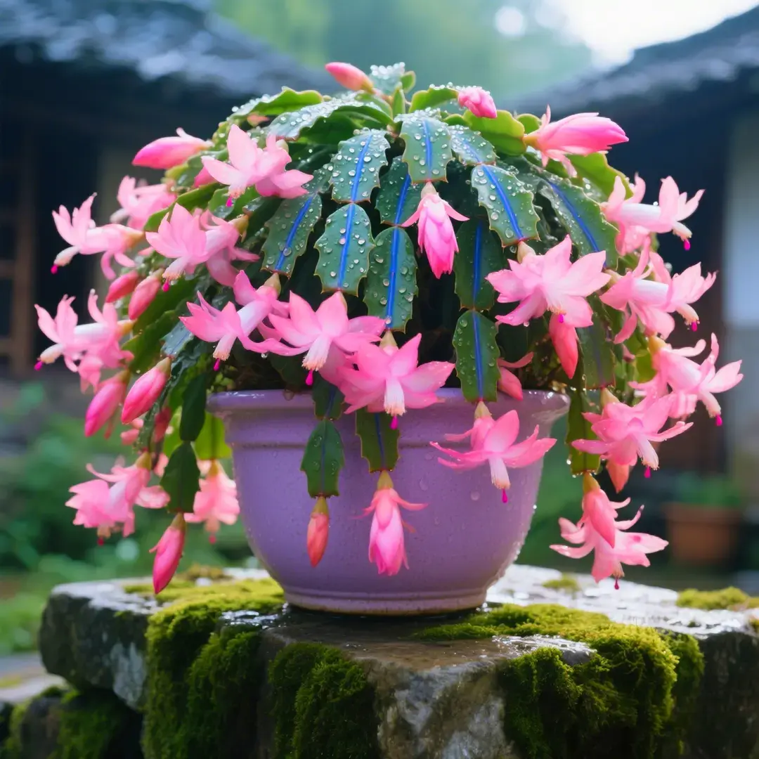 🌸 Mix Colors Schlumbergera Seeds – Easy-Care Blooms in Every Shade, Even in Winter ❄️🌈