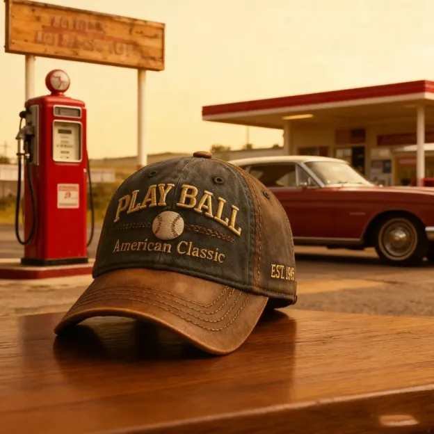 ⚾🧢Play Ball – American Classic Cotton Baseball Cap