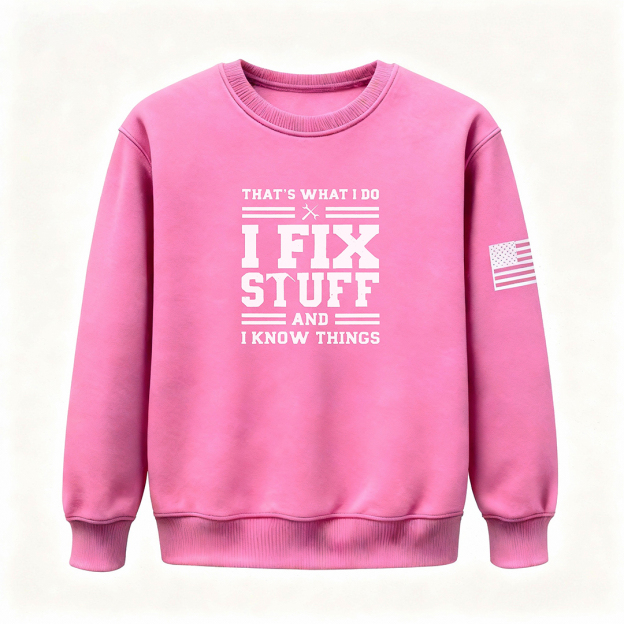 🔥I Fix Stuff & Know Things – The T Shirts for Problem-Solvers 🔧