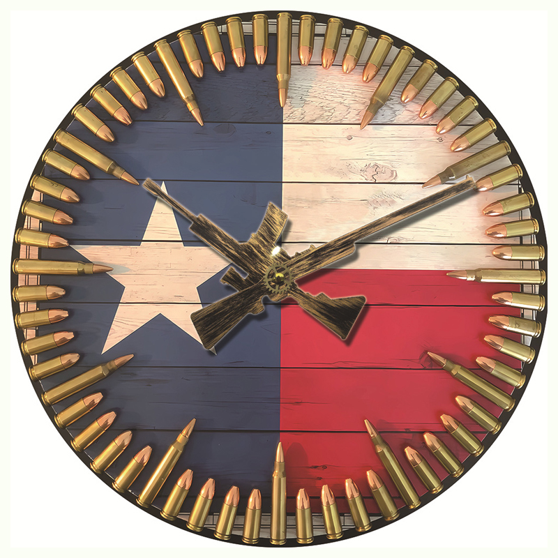 Hot Sale 60% OFF🔥Handmade Patriotic American Flag Clock🎁